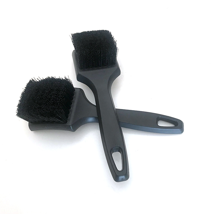 Stiff PVC Bristles Tire & Wheel Brush