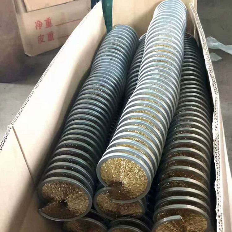coated brass wire brush
