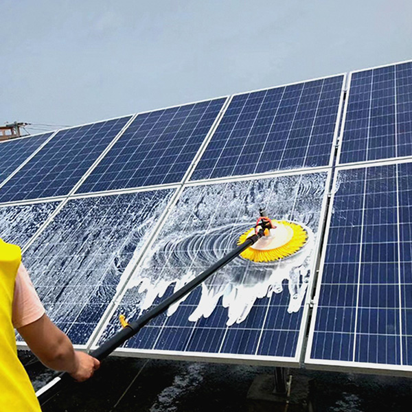 Cepillo para limpiar placas solares-Limpieza fotovoltaica